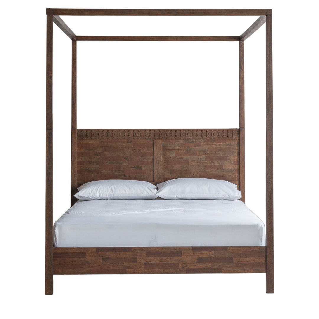 Mindi Boho 4 Poster Bed | King Size