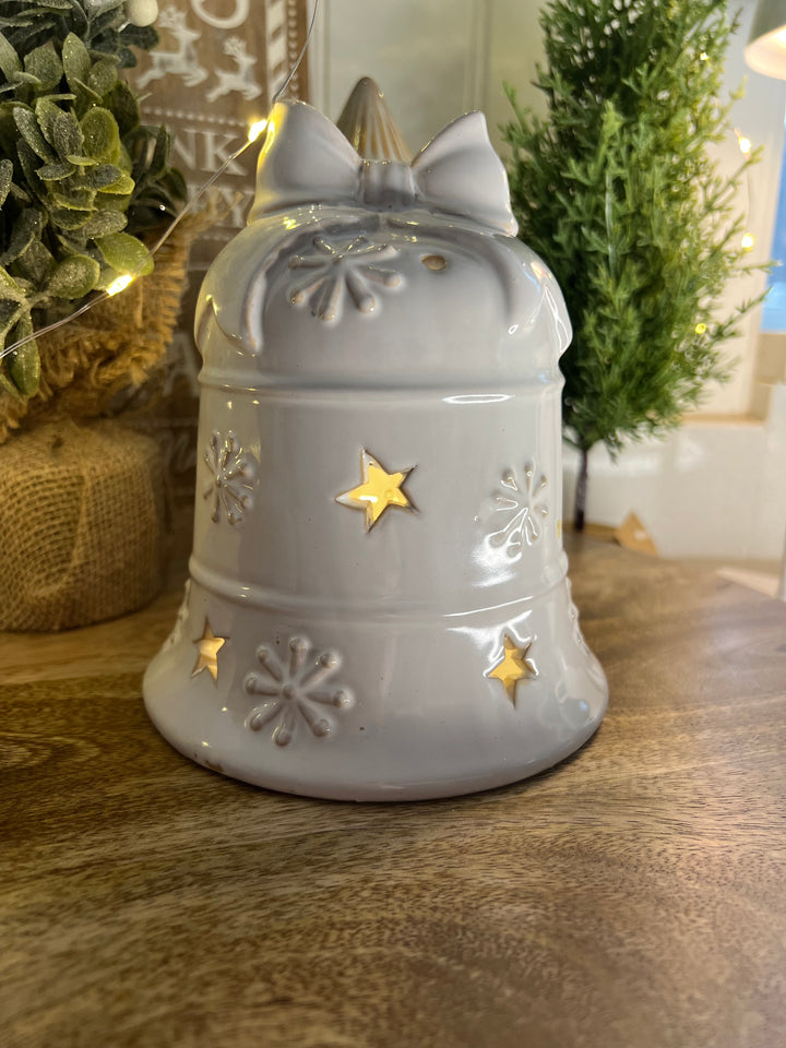 LED Bell Ornament 15cm