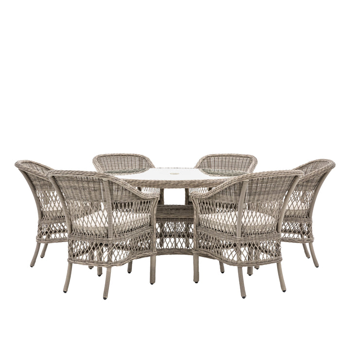 Menton 6 Seater Dining Set