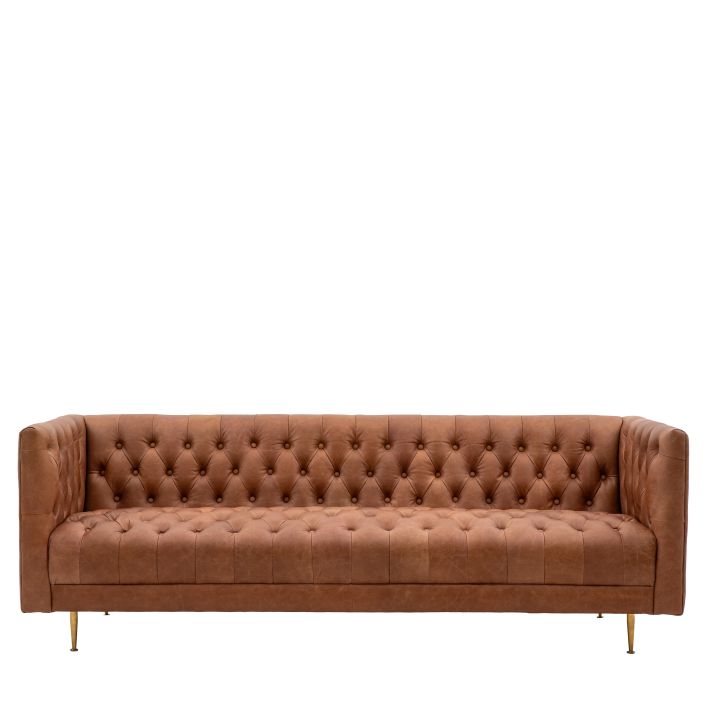 Dalton 3 seater Sofa - Antique Brown