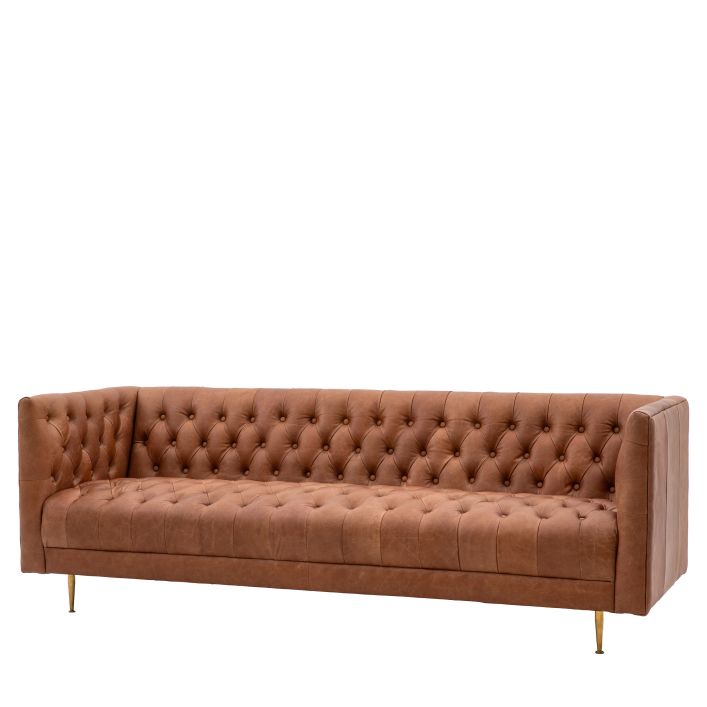 Dalton 3 seater Sofa - Antique Brown