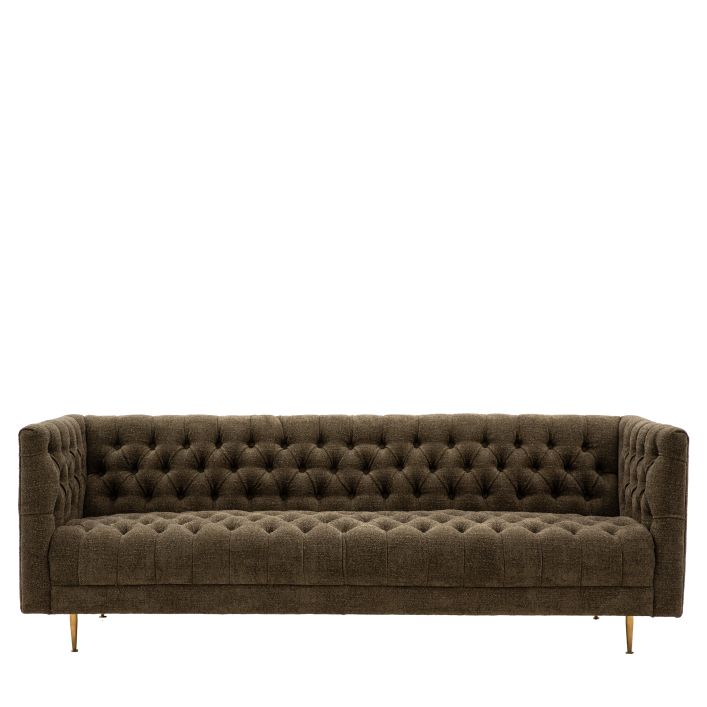 Dalton 3 seater Sofa - Moss Green