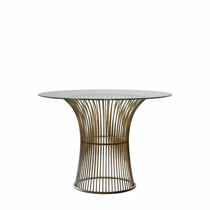 Zepplin Dining Table Bronze