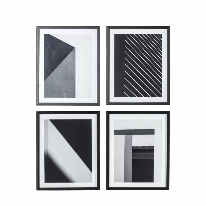 Shadow Architecture Framed Art Set of 4