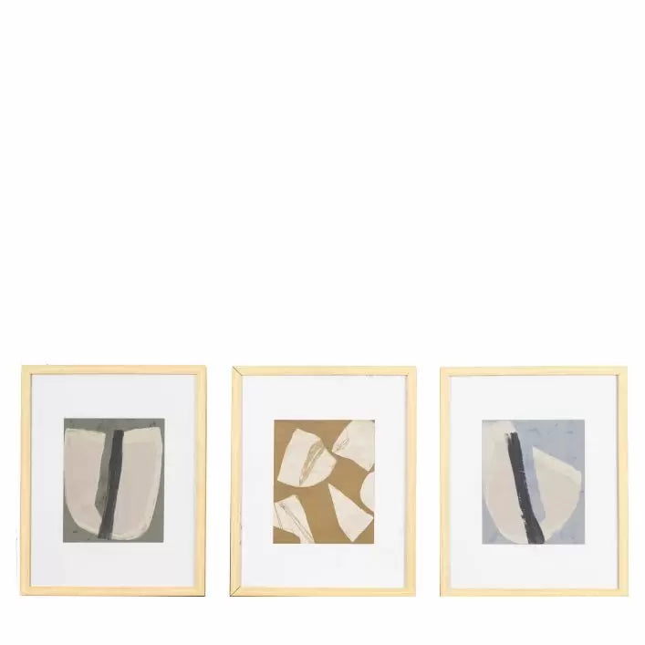 Essence Textured Abstract Art Set of 3