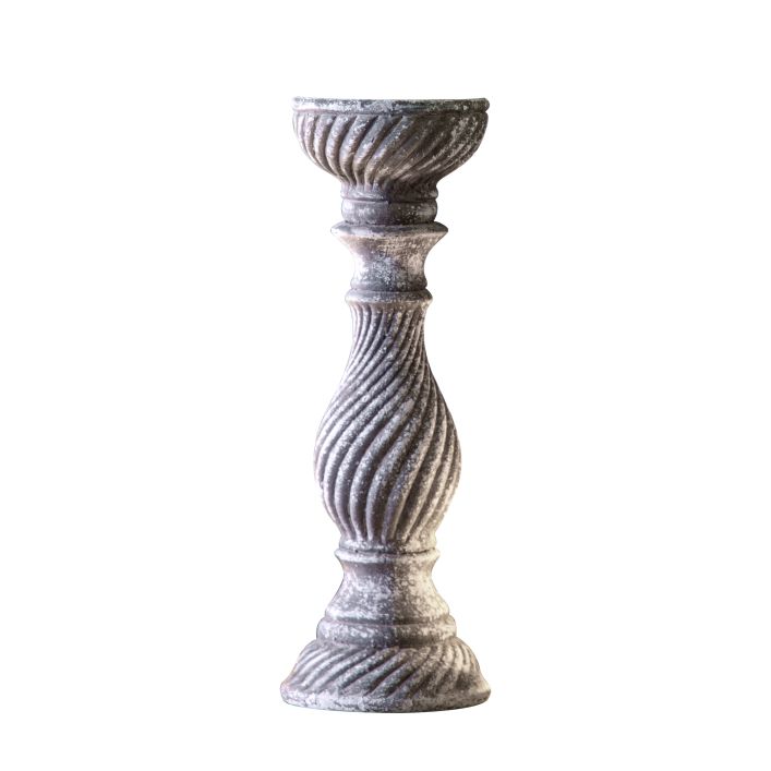 Amesbury Candlestick Aged Large