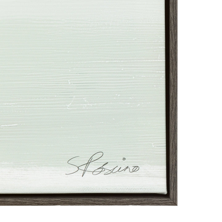By The Sea Framed Canvas