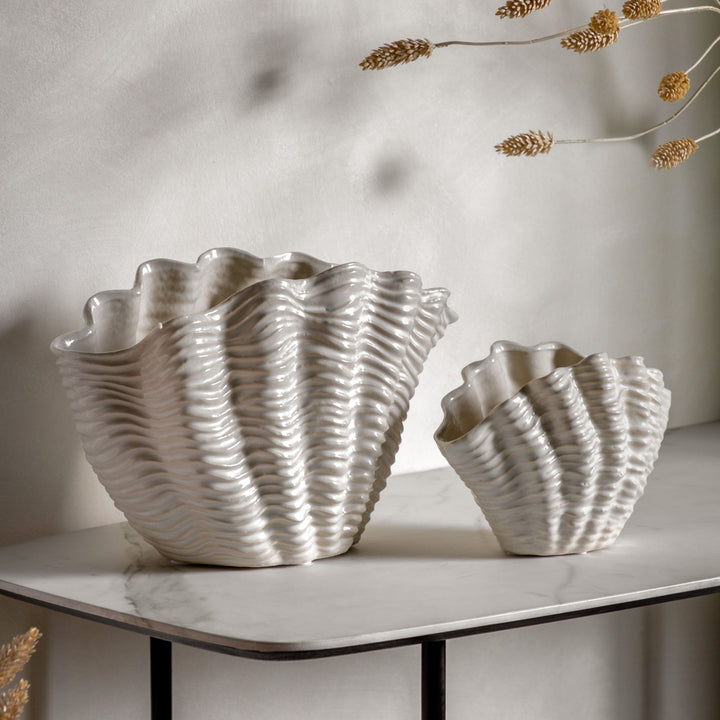 Clam Display Vase