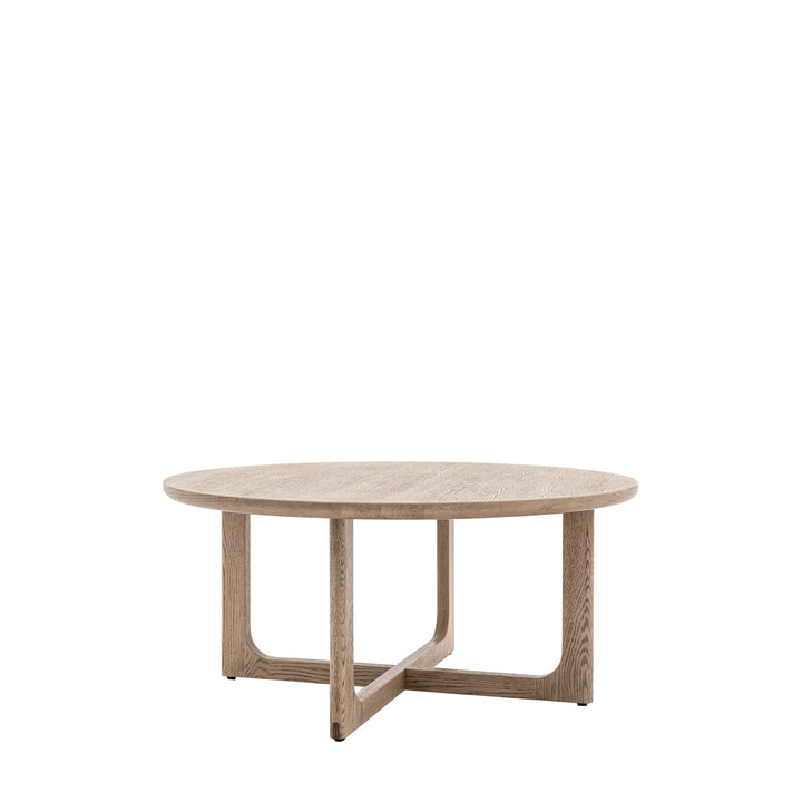 Craft Round Coffee Table | Smoked