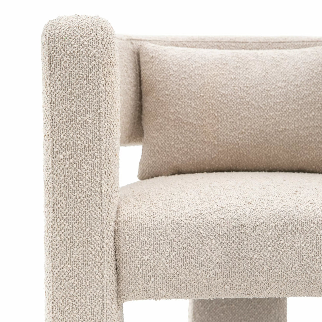 Arezzo Taupe Armchair