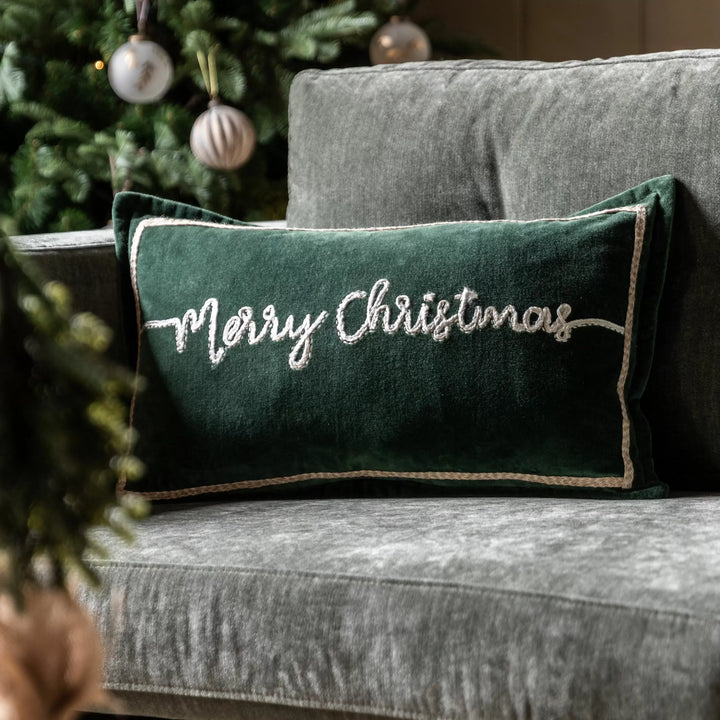 Velvet Natures Forest Merry Tree Cushion