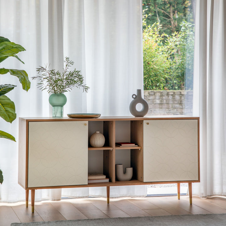 Newbury Sideboard Oak | White