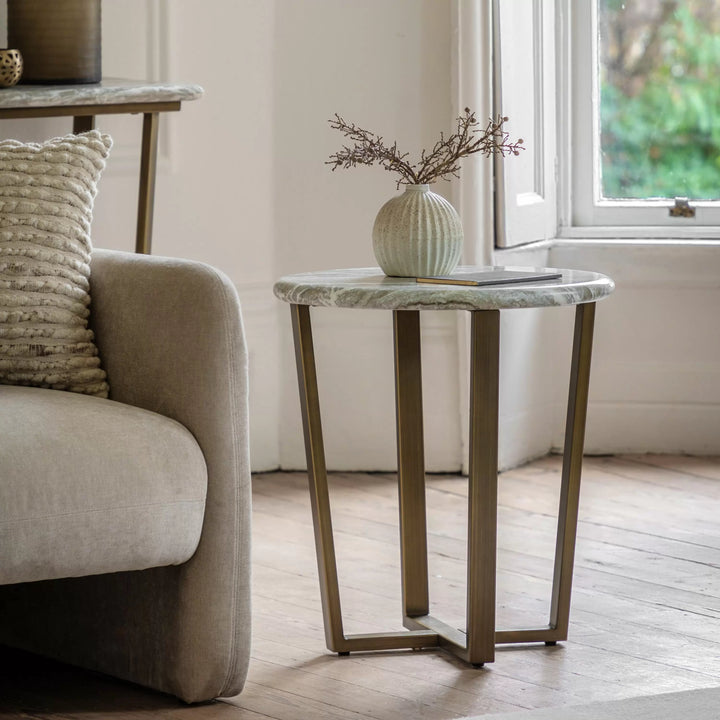 Lusso Marble Side Table