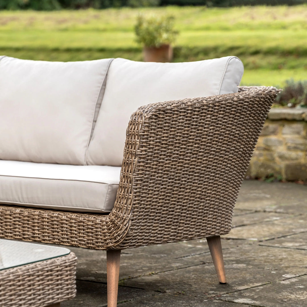 Avena Corner Lounge Set With Plush Cushions