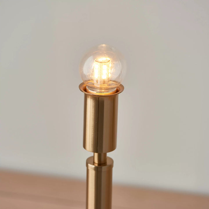 Upton Rechargeable Table Lamp Base Brushed Brass