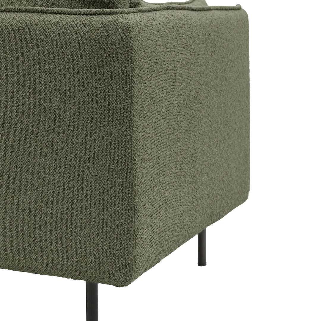 Kingston Verdant Boucle Sofa | Green