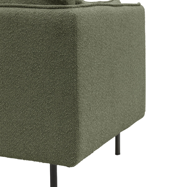 Kingston Verdant Boucle Sofa | Green