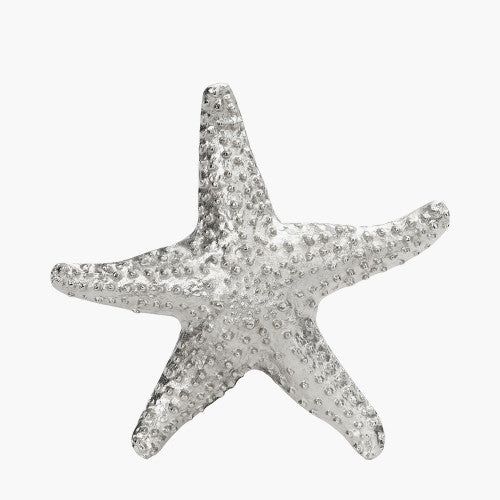 Silver Metal Starfish Ornament