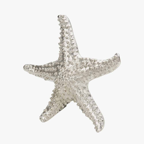 Silver Metal Starfish Ornament