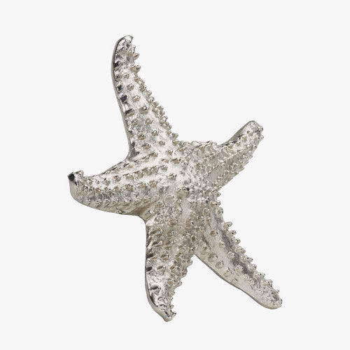 Silver Metal Starfish Ornament