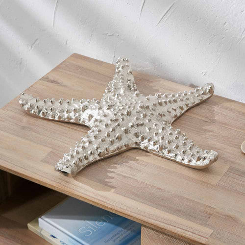 Silver Metal Starfish Ornament