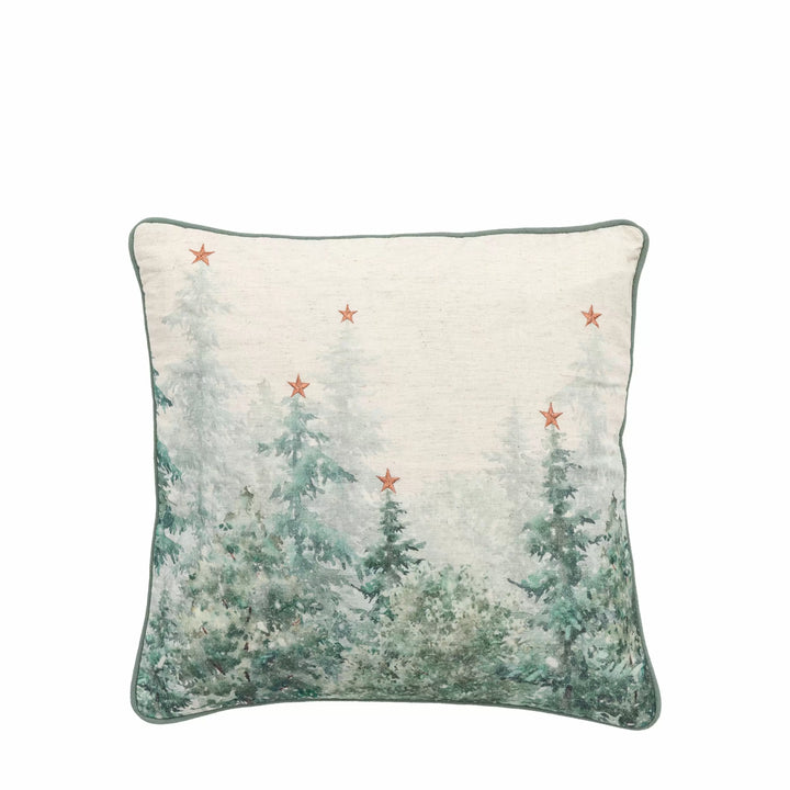 Wintery Forest Feather Filled Cushion 45x45