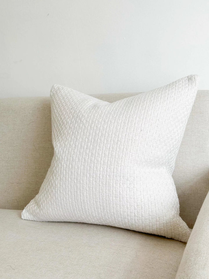 Textured Cream Cushion Cover 45cm×45cm