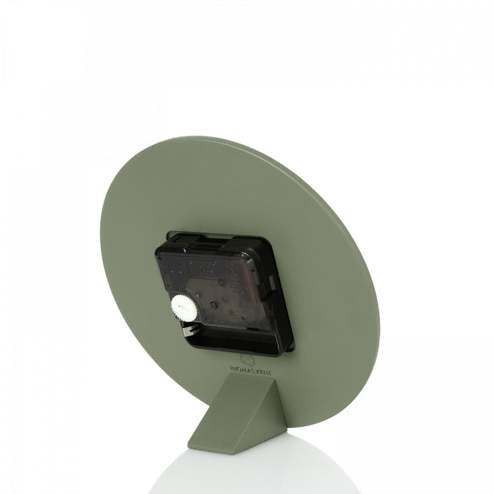 Arabic Mantel Clock Lichen Green