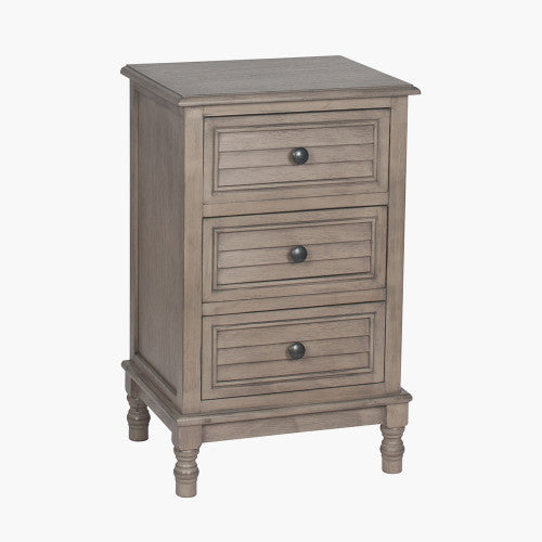 Ashwell 3 Drawer Side Table