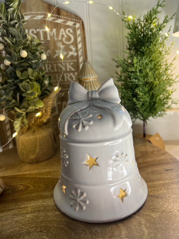 LED Bell Ornament 15cm