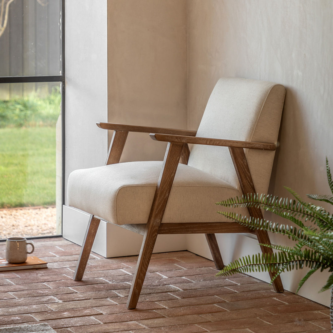 Neyland Arm Chair | Natural