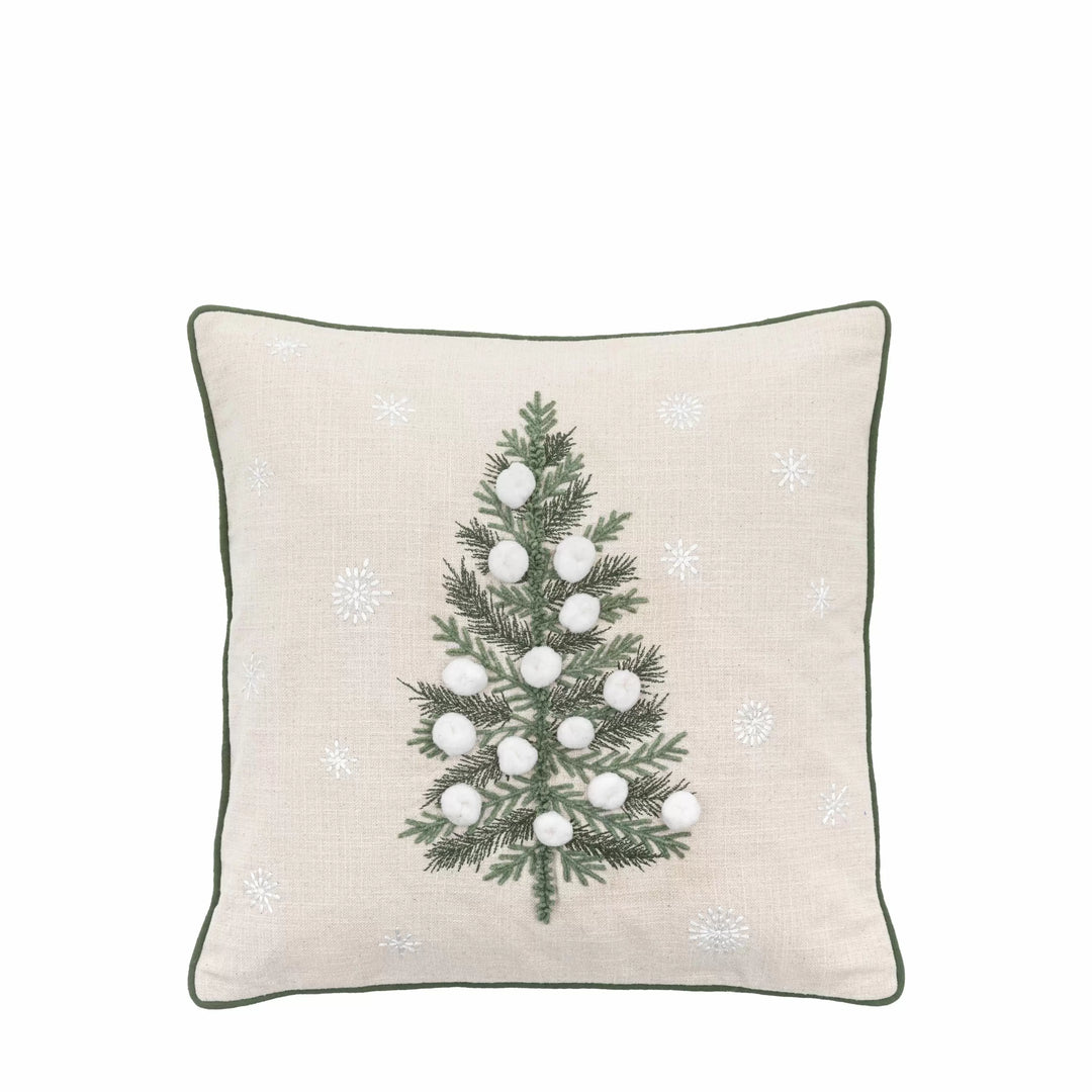 Natures Forest Xmas Tree Cushion