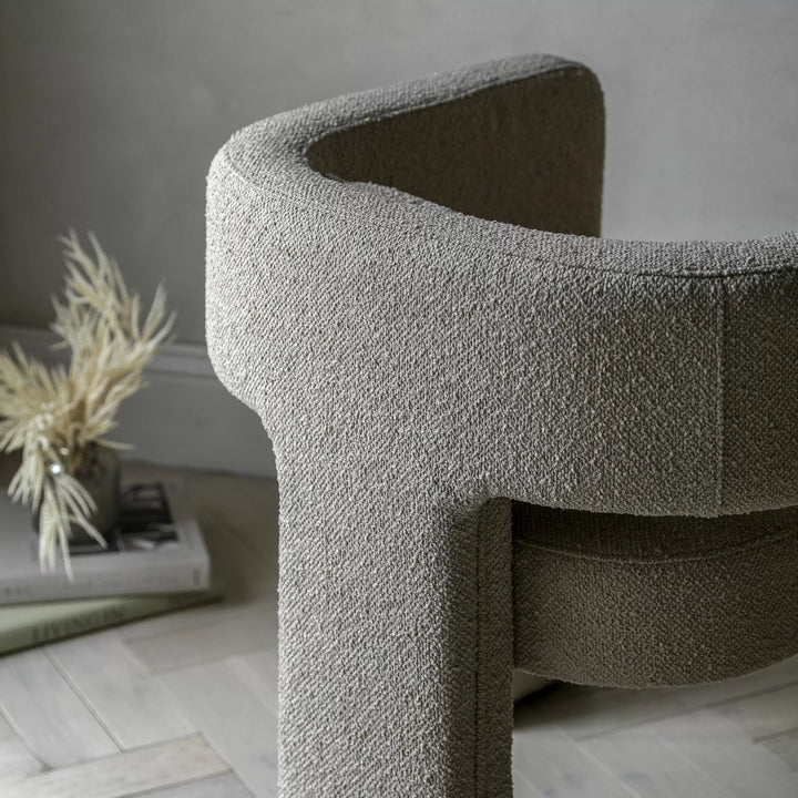 Arezzo Taupe Armchair