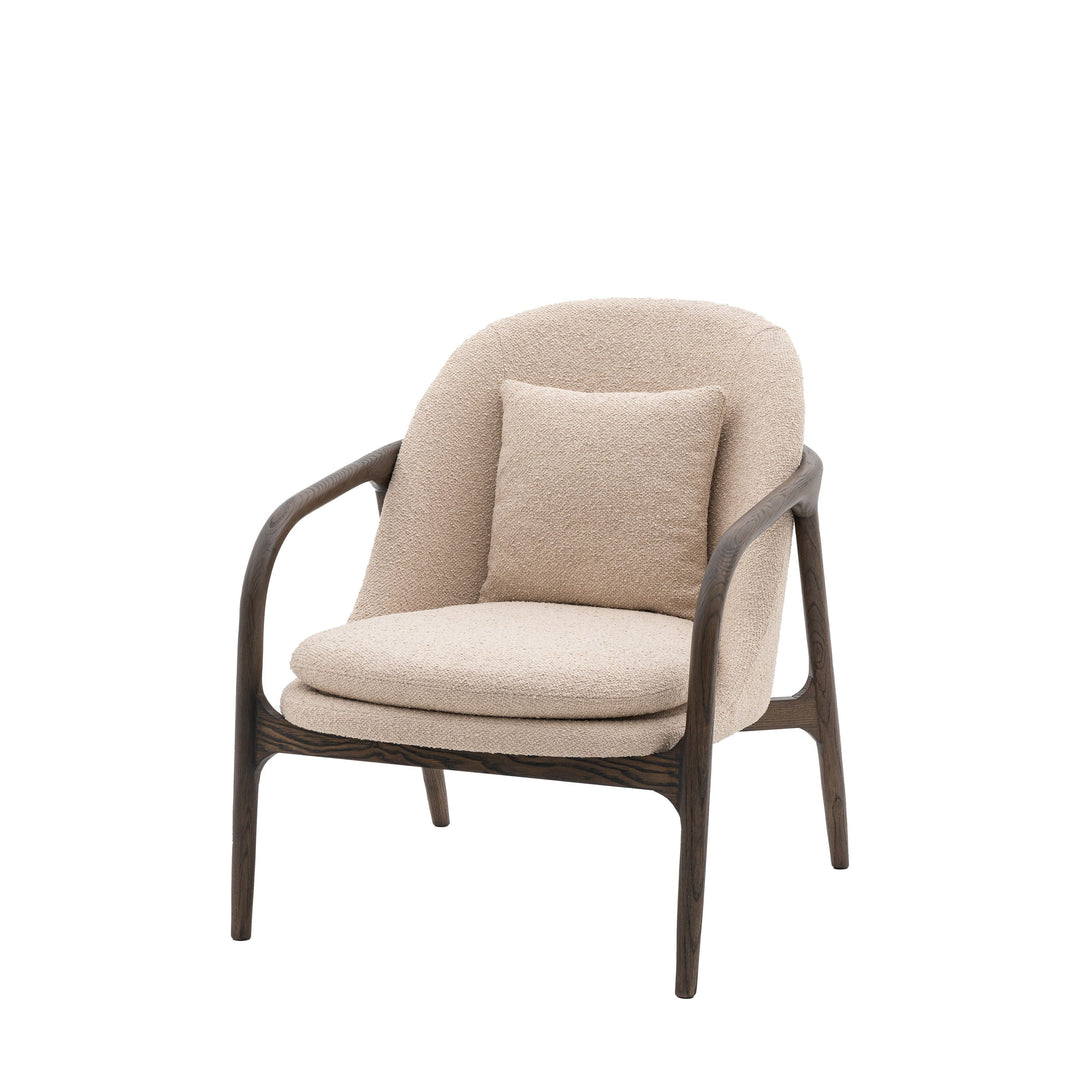 Alegra Taupe Armchair