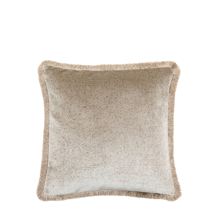 Luxury Cairo Feather Filled Cushion | Natural