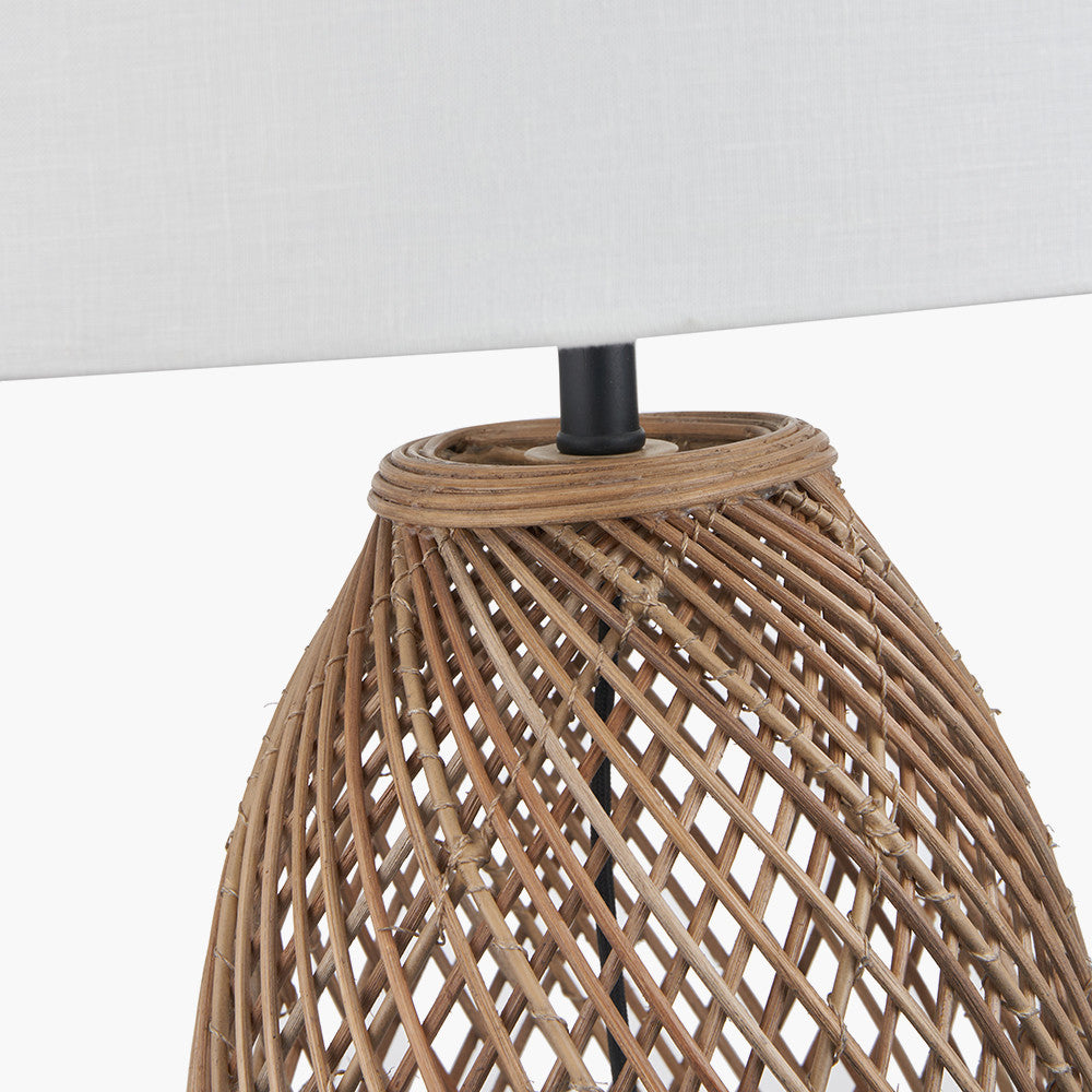 Konka Natural Woven Table Lamp