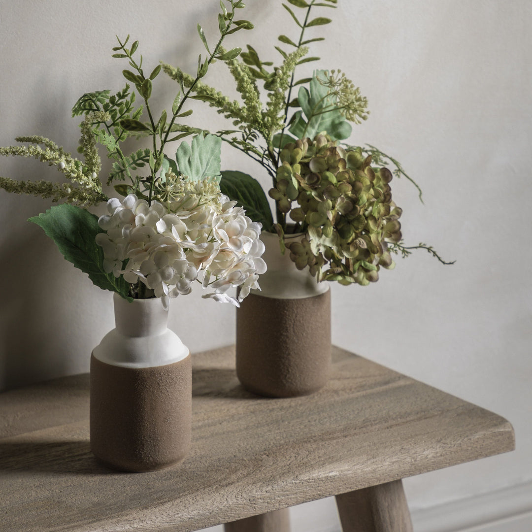 Hydrangea Flower Arrangement In Vase