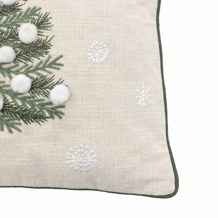 Natures Forest Xmas Tree Cushion