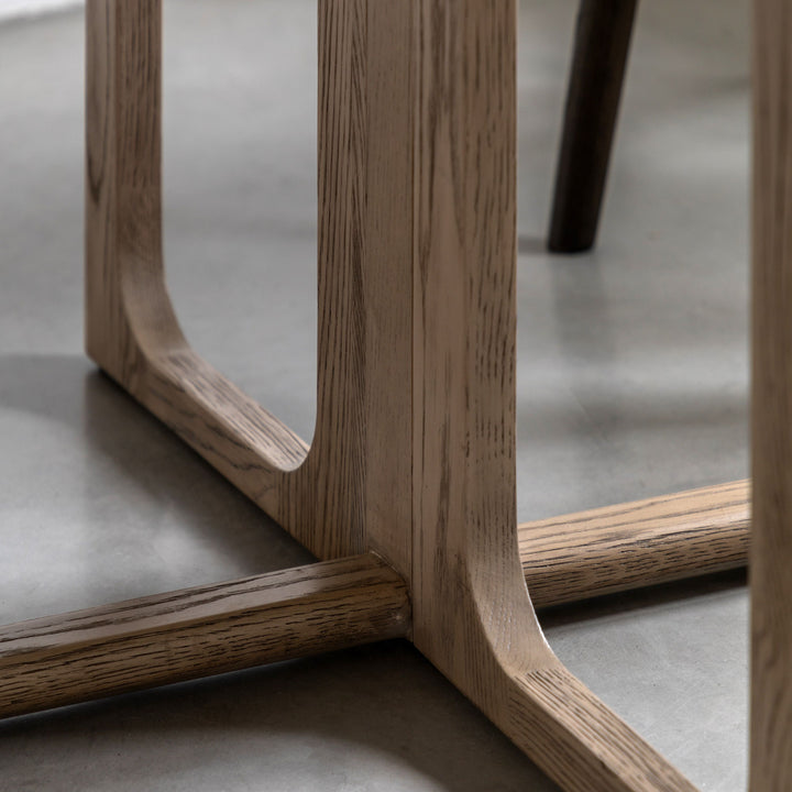 Craft Folding Dining Table | Smoked