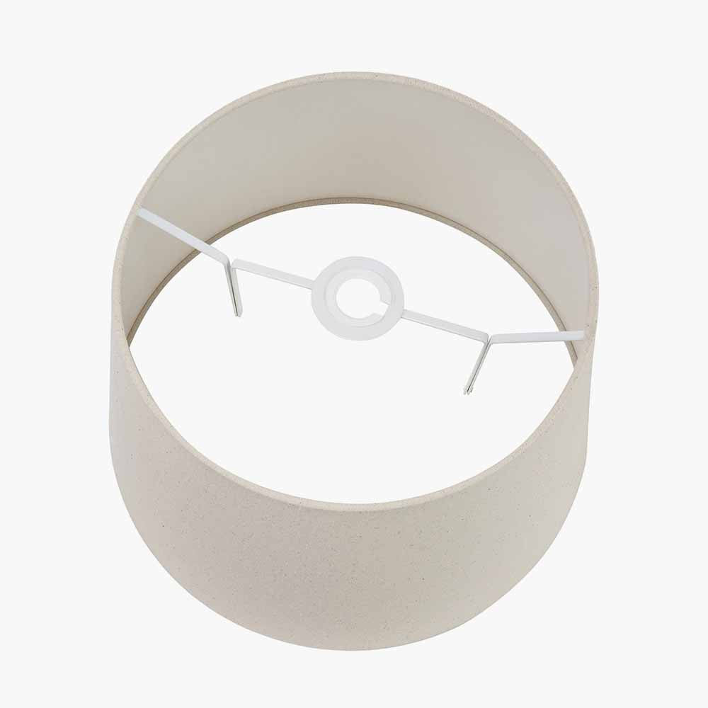 Coast 40cm Cream Calico Tapered Lampshade