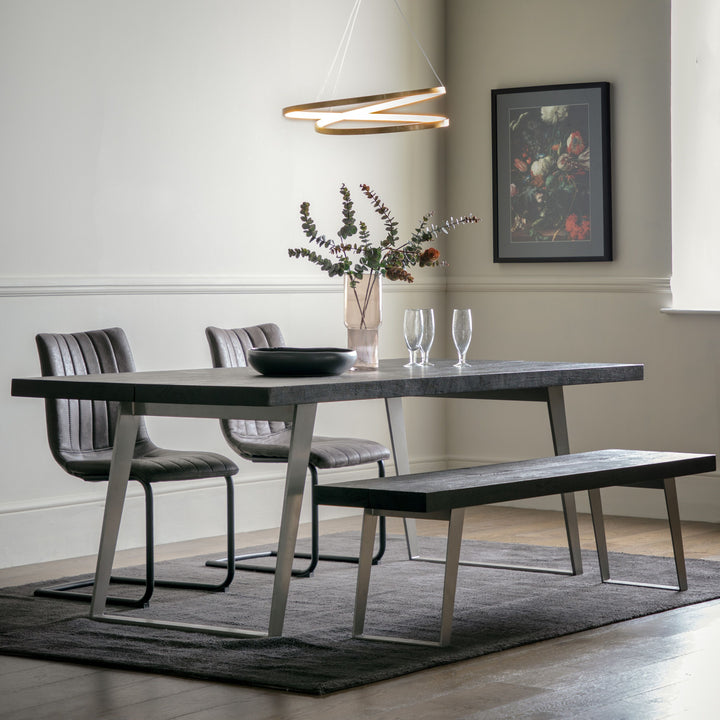 Small Newington Dining Table | Black