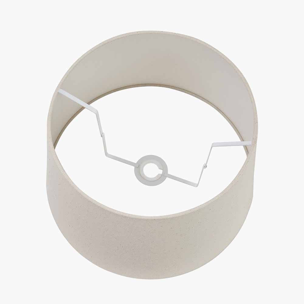 Coast 40cm Cream Calico Tapered Lampshade