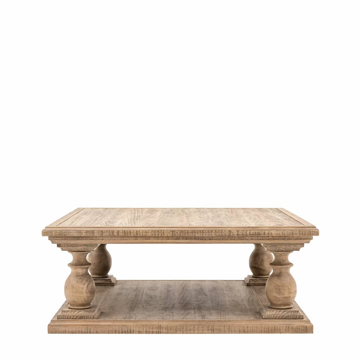 Saint Lucia Pine Square Coffee Table