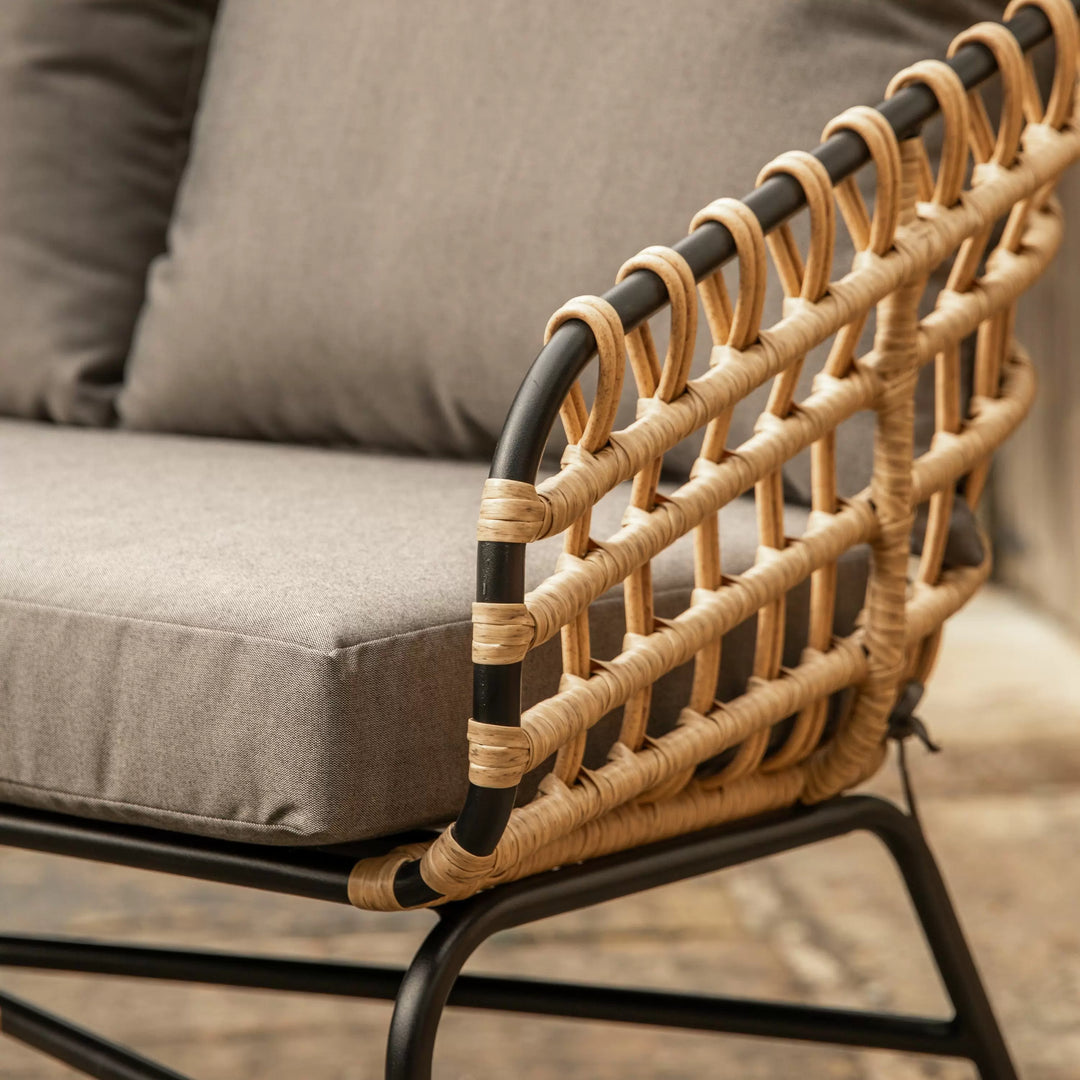Unique eye catching woven detail 