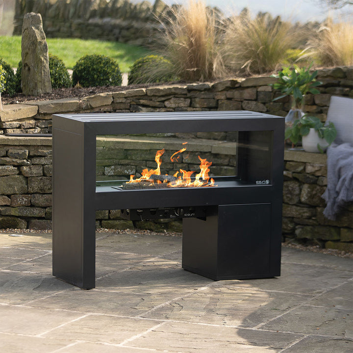 Cosivista 120 Black Fire Pit Large