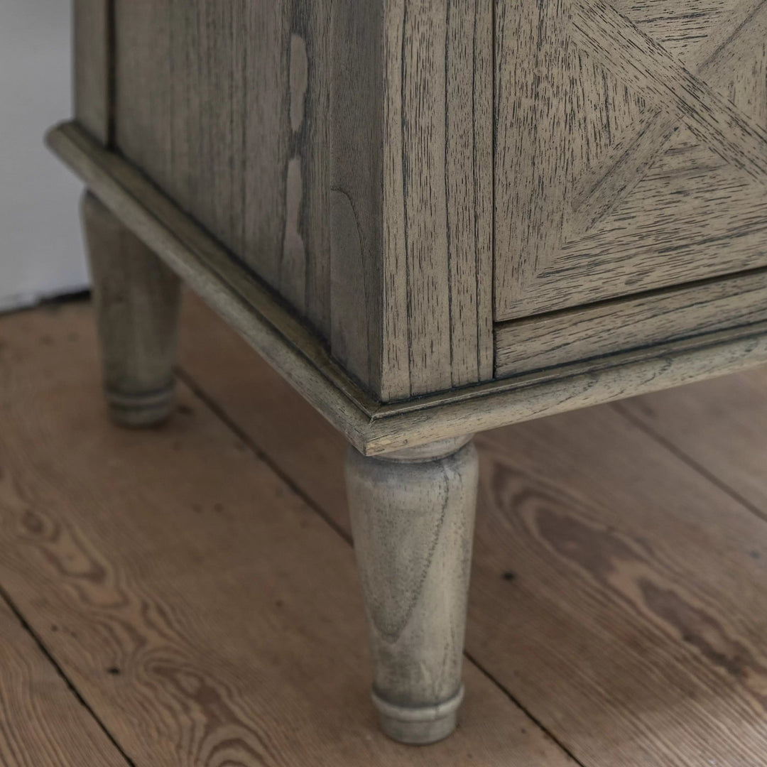 Mustique French Style Bedside Table