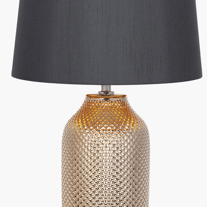 Nova Gold Textured Ceramic Table Lamp