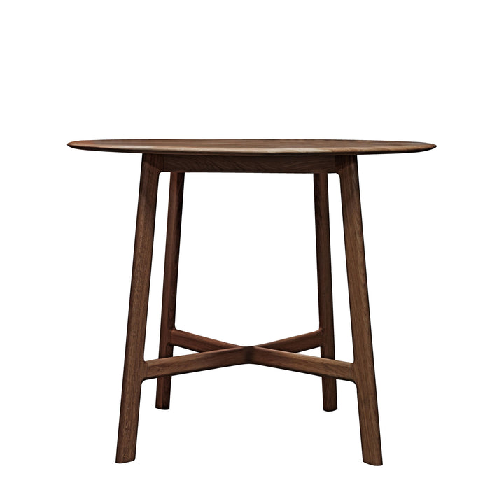 Madrid Walnut Round Dining Table