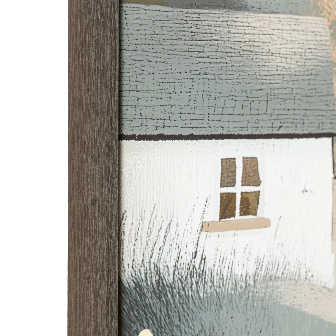 By The Sea Framed Canvas