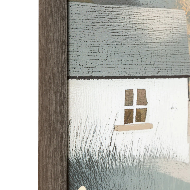 By The Sea Framed Canvas